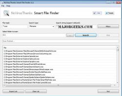 Official Download Mirror for NoVirusThanks Smart File Finder