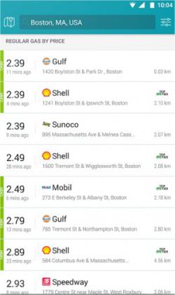 Official Download Mirror for GasBuddy: Find Cheap Gas for Android