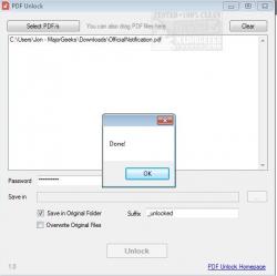 Official Download Mirror for PDF Unlock