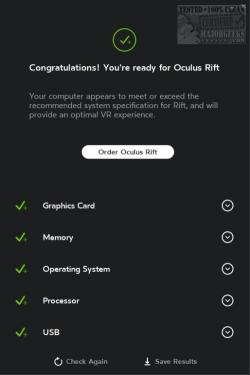 Official Download Mirror for Oculus Rift Compatibility Tool