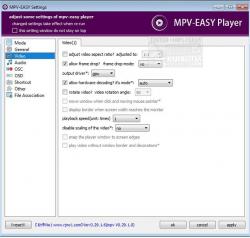 Official Download Mirror for MPV-EASY Player