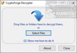 Official Download Mirror for CryptoForge Decrypter