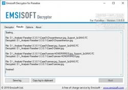Official Download Mirror for Emsisoft Decryptor for Paradise