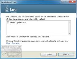 Official Download Mirror for Java Uninstall Tool