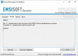 Official Download Mirror for Emsisoft Decryptor for RedRum