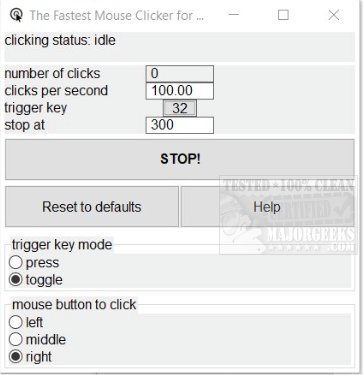 Download The Fastest Mouse Clicker For Windows Majorgeeks