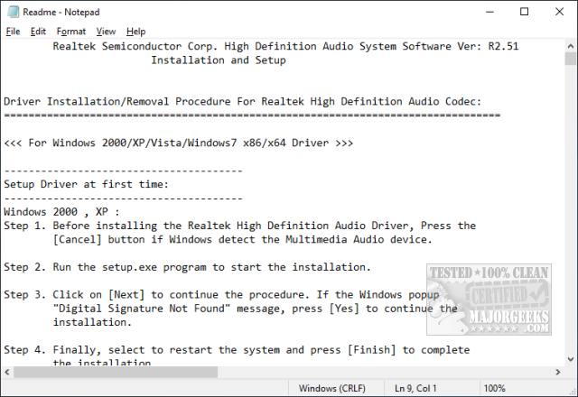 microsoft windows xp audio driver download