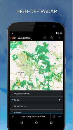 Official Download Mirror for Weather Underground for Android