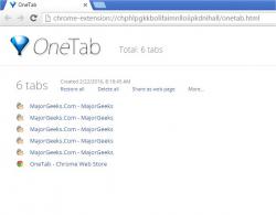 Official Download Mirror for OneTab for Chrome and Firefox