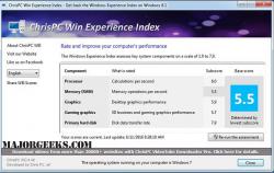 Official Download Mirror for ChrisPC Win Experience Index