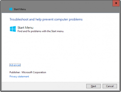 Official Download Mirror for Microsoft Start Menu Troubleshooter