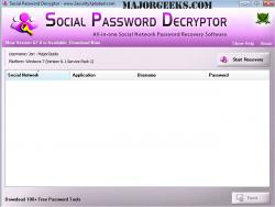 Official Download Mirror for Social Password Decryptor