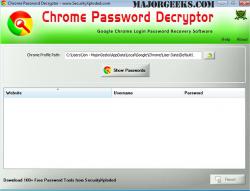 Official Download Mirror for Chrome Password Decrypter