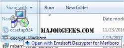 Official Download Mirror for Emsisoft Decrypter for Marlboro