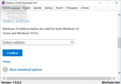 Official Download Mirror for Windows 10 ISO Download Tool