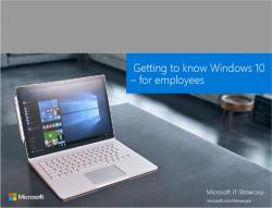Official Download Mirror for Getting to Know Windows 10