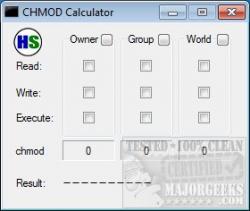 Official Download Mirror for CHMOD Calculator