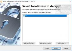 Official Download Mirror for Avast Decryption Tool for LambdaLocker
