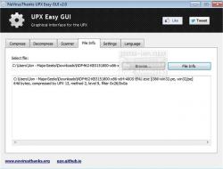 Official Download Mirror for NoVirusThanks UPX Easy GUI