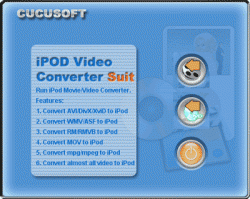 Official Download Mirror for Cucusoft iPod Video Converter + DVD to iPod Converter Suite
