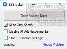 Official Download Mirror for EZBlocker - Spotify Ad Blocker