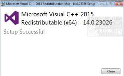 Official Download Mirror for Microsoft Visual C++ 2015 Redistributable
