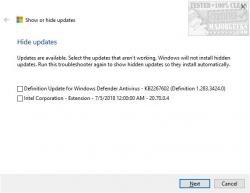 Official Download Mirror for Microsoft Show or Hide Updates Troubleshooter