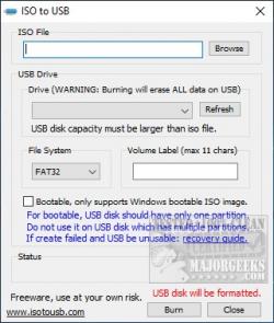 Official Download Mirror for ISO to USB
