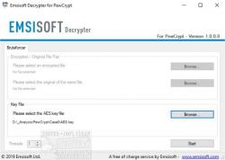 Official Download Mirror for Emsisoft Decrypter for PewCrypt