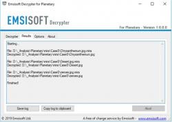 Official Download Mirror for Emsisoft Decryptor for Planetary