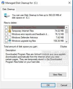Official Download Mirror for Managed Disk Cleanup