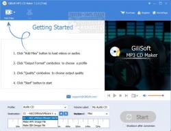 Official Download Mirror for GiliSoft MP3 CD Maker