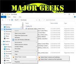 Official Download Mirror for Add or Remove 'Delete Folder Contents' Context Menu