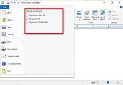 Official Download Mirror for Clear ALL Recent Documents in WordPad