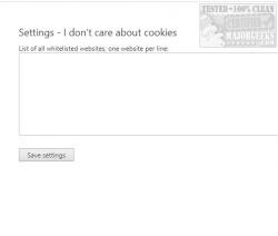 Official Download Mirror for I Don't Care About Cookies for Chrome, Firefox, Edge, Pale Moon, and Safari