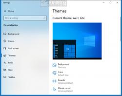 Official Download Mirror for Aero Lite Theme in Windows 10 & 11