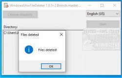 Official Download Mirror for WindowsUnixFileDeleter