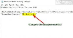 Official Download Mirror for Change the Default 'New Folder' Name in Windows