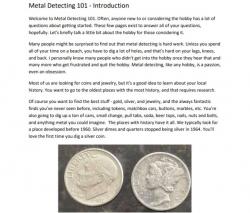 Official Download Mirror for Metal Detecting 101