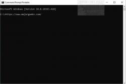 Official Download Mirror for Command Prompt Portable