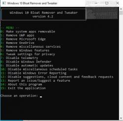 Official Download Mirror for Windows 10 Bloat Remover and Tweaker