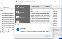 Official Download Mirror for VOVSOFT File Splitter And Joiner