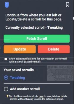 Official Download Mirror for Scrroll In for Chrome