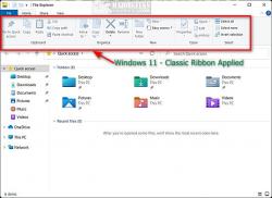Official Download Mirror for Restore the Classic File Explorer Ribbon in Windows 11
