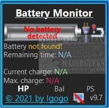Official Download Mirror for Battery Monitor