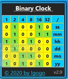 Official Download Mirror for Binary Clock