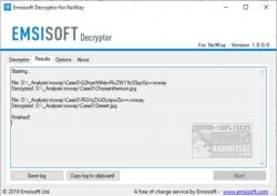 Official Download Mirror for Emsisoft Decryptor for NoWay