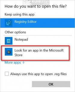 Official Download Mirror for Add or Remove 'Look For an App in the Microsoft Store' Context Menu in Windows 11