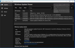 Official Download Mirror for Windows Update Viewer (WUView)
