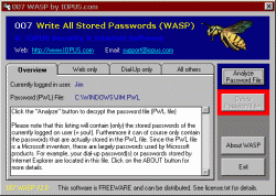 Official Download Mirror for 123 Write All Stored Passwords (WASP)